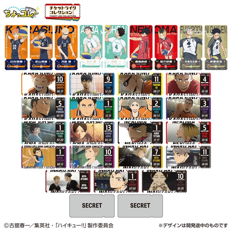 アニメイトオンラインで予約開始！ ハイキュー!! チケットライク