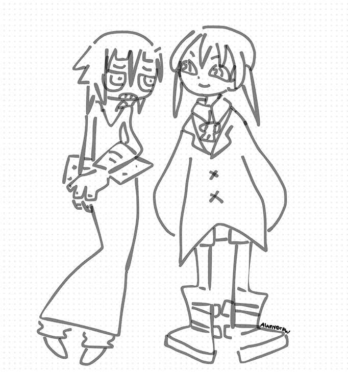 AlanyDraw's tweet photo. Dibujito de crona y maka 🥺
.
.
.
.
.
.
.
.
.
.
.
.
.
.
.
#souleater #crona #maka https://t.co/7DLvAgsywo