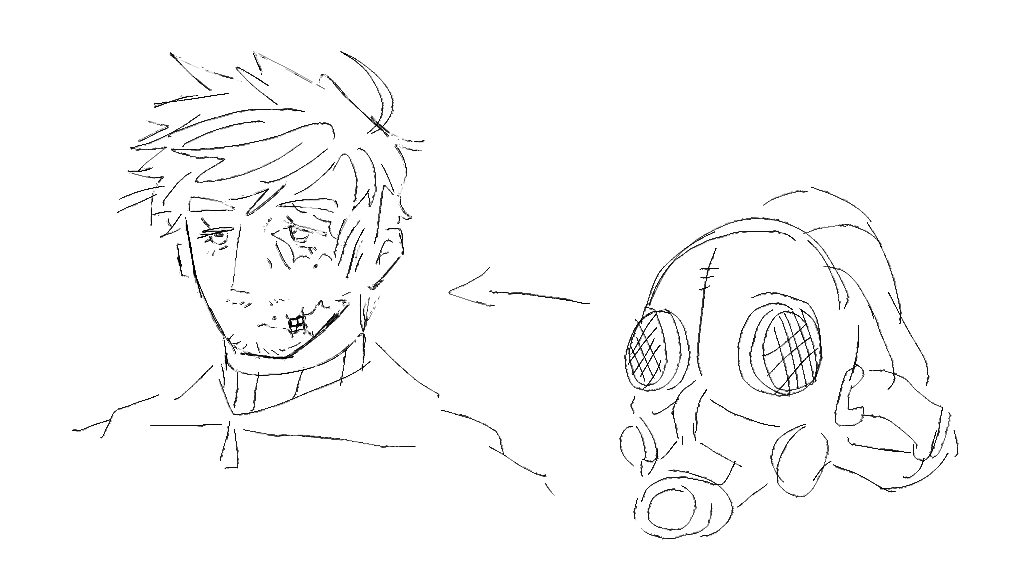 chaplainseil's tweet photo. late night doodle 33 zombie apocalypse au https://t.co/XZBbAP4zNZ