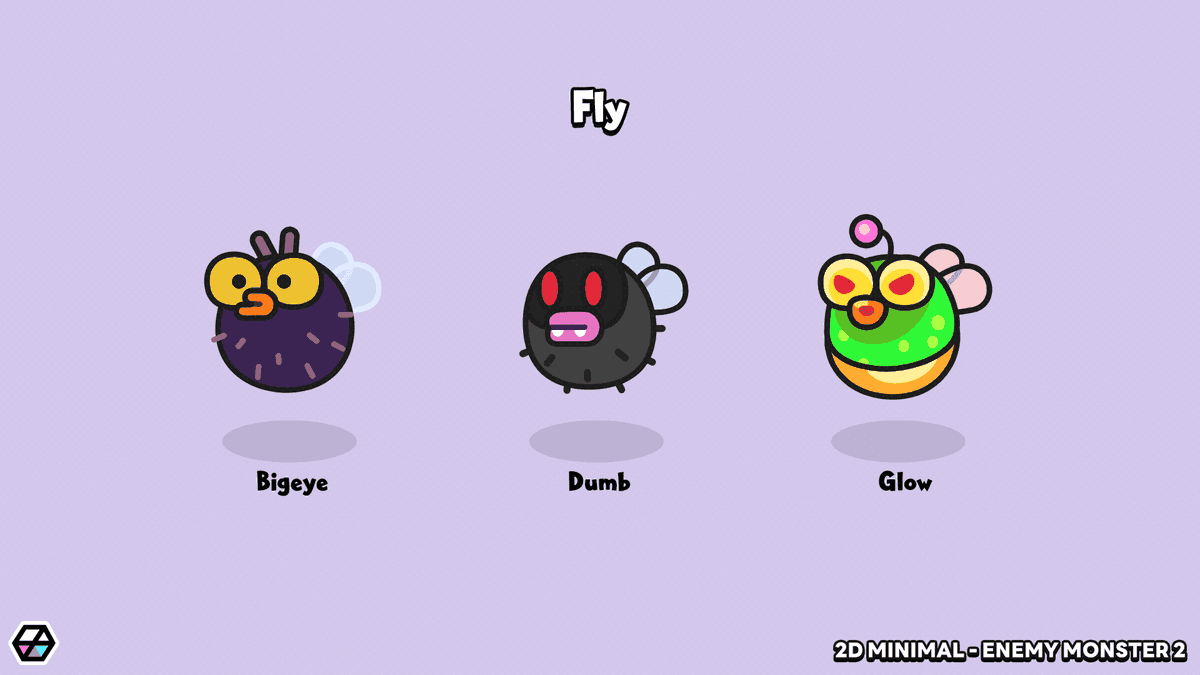 LayerLabGames's tweet photo. 🥳New release — 2D Minimal Enemy Monster 2  
https://t.co/kDFKVVm4xA 

#gamedev #indiedev #enemy #layerlab https://t.co/ssFugOEQt2