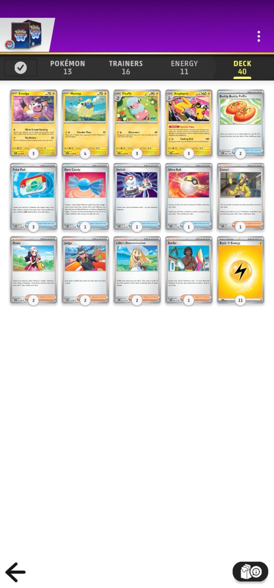 Krocsko1's tweet photo. @PokemonTCGLive 
This deck is Worthless, and its so outmatched by the other decks in this mode. Our stats should NEVER be affected by decks given to us by RNG. This is ridiculous and needs changed NOW
I was stuck with this deck twice in a row and it has COMPLETELY ruined my time https://t.co/Zk2COhfJ7Z