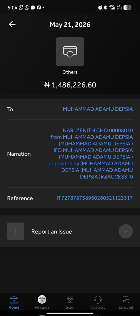 Depsia1's tweet photo. @accessbank_help https://t.co/Wg5eDjNgyL