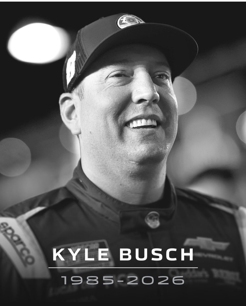 bpmyers219's tweet photo. Good lord, Iβm shocked. This is unprecedented. This guy was truly the most unreal driver I ever saw. Our prayers are with his wife and children as well as all of RCR #rowdybusch https://t.co/rszF2kTWUz