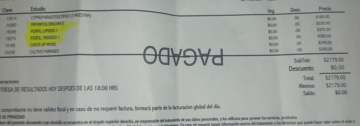 RUBIRICO's tweet photo. @Tu_IMSS_CDMXSur @Claudiashein Podrían tener la amabilidad de decirme a donde puedo pasar a que me repongan estos gastos porque debido a su incompetencia y a su negativa de darme el pase para mi hijo al dermatologo y alergologo así como el hacerle estudios he tenido que pagar https://t.co/LmAhF0JXJc