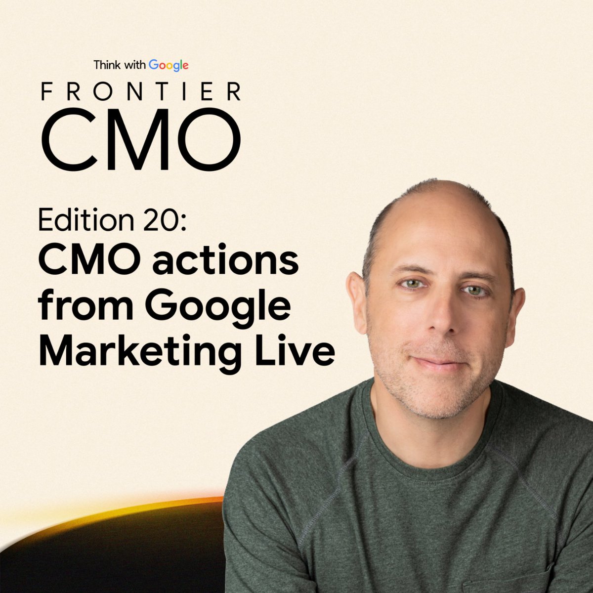 ThinkwithGoogle's tweet photo. Fresh from the stage of #GML2026: The marketing relay race is officially over 🏃‍♂️💨

AI is collapsing marketing silos into a single growth engine that can increase execution speed by 10X. Discover the 3 key shifts every CMO needs to know now 👉 https://t.co/2hPkoXpl0U https://t.co/fz7VSYgYOc