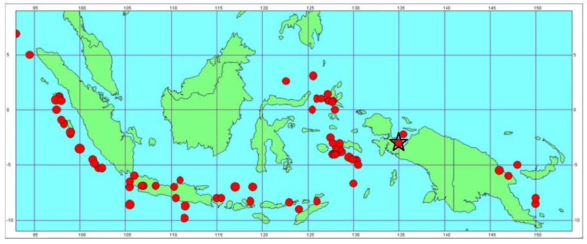 JoseRodRibeiro's tweet photo. 22 May 1864 16:30 UT
M7.8 #earthquake hit Cenderawasih Bay, Western New Guinea (Indonesia), collapsing homes and generating a 2.5-3 m #tsunami that killed 250. The area saw seven M>7.5 earthquakes since 1914.
https://t.co/L6gLqK8hn0
https://t.co/2GbjuUB2ob
https://t.co/RwN4CXtwcN https://t.co/sL9xBp4hlE