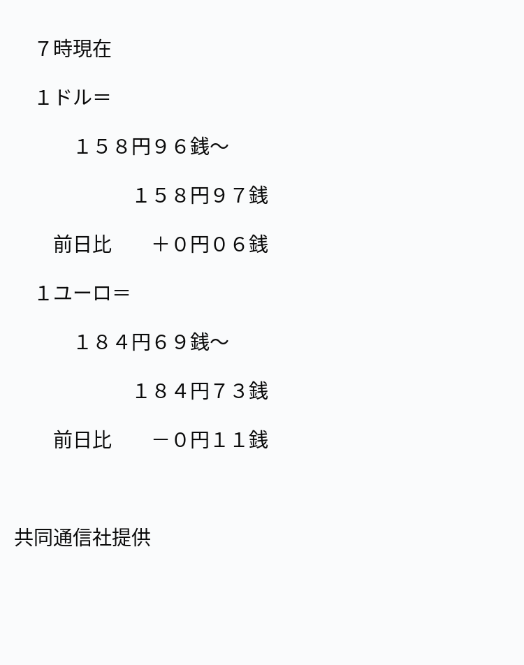 一比古★裄直し代　残り2点分 速報】為替相場 22日（日本時間 7時） ※記事は投稿時点の内容です