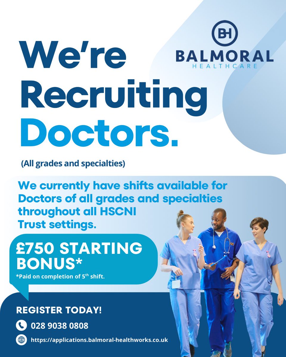 Balmoral Healthcare 💙 #No1Agency #agencythatcares tweet media