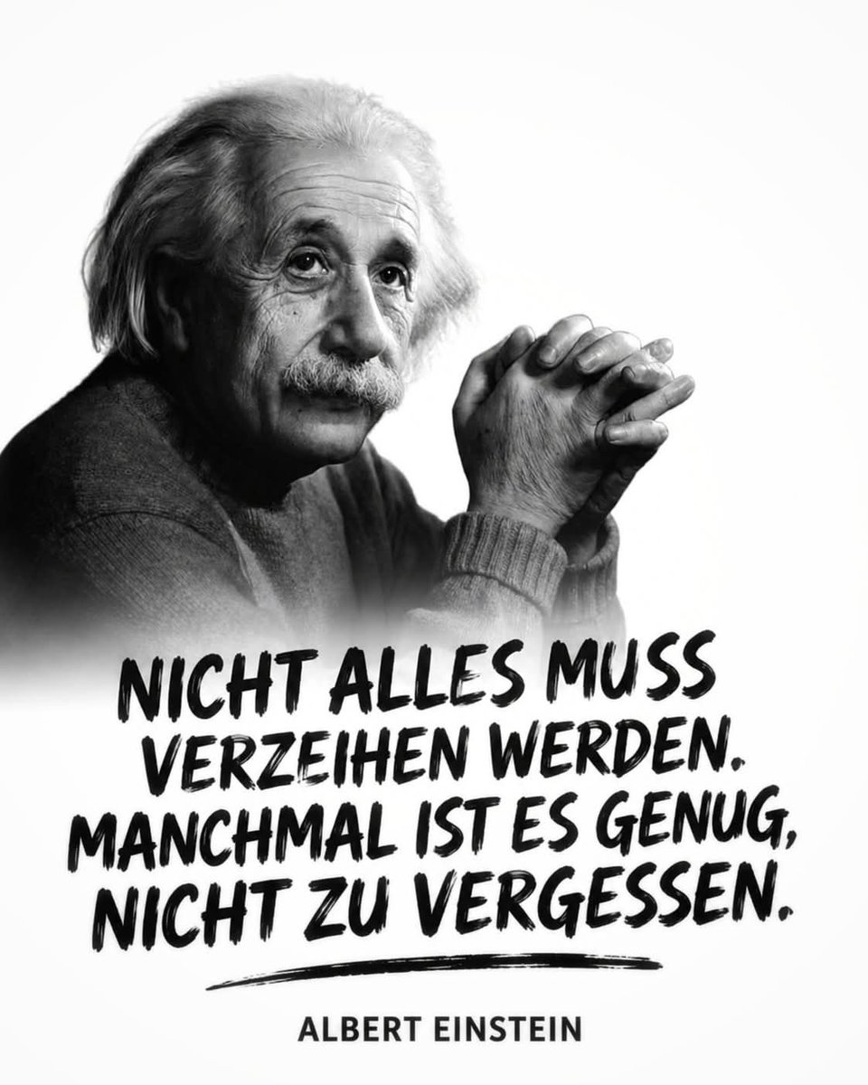 SaidAzami2's tweet photo. Nicht alles muss bekämpft werden.
Manches muss man einfach akzeptieren, damit es nicht die Seele beherrscht.

 Albert Einstein https://t.co/EtZfNRJfbr