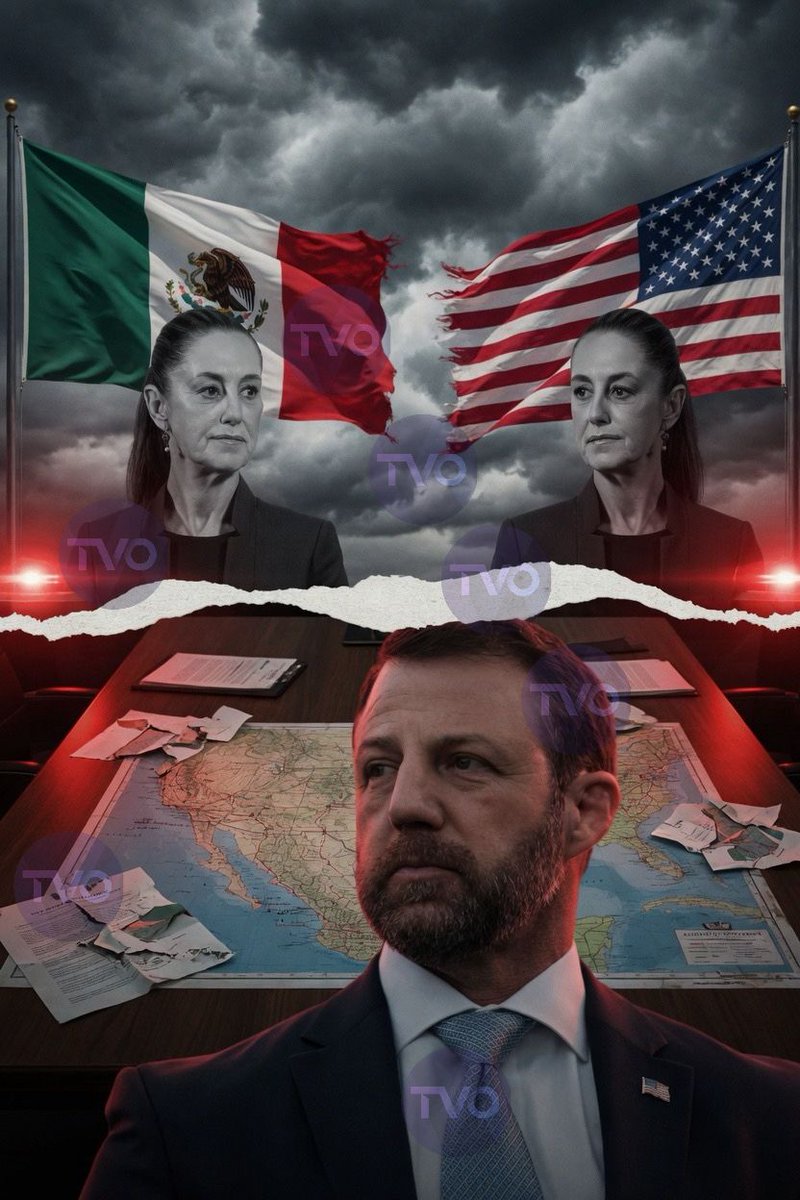 Hermosillog's tweet photo. Medios de comunicación afines al régimen, nos cuentan, que en la reunión en Palacio Nacional entre la presidenta Claudia Sheinbaum y Markwayne Mullin, secretario de Seguridad Nacional de Estados Unidos, se abordaron con profundidad y fraterna camaradería los grandes temas de la agenda bilateral: seguridad, cooperación, estrategias contra el crimen organizado, migración, derechos de los connacionales.
¿De veras? ¿En serio creen que en un par de horitas, se pueden despachar con rigor y solvencia semejante catálogo de asuntos que llevan décadas?
Por favor. No insultemos la inteligencia colectiva.
Lo que realmente ocurrió, como suele suceder en estos juegos de poder asimétrico, es que los visitantes del norte vinieron a fijar posición y a exigir. No llegaron con sombrero en mano a suplicar cooperación; llegaron a condicionar.
Vinieron a recordar, con la cortesía que caracteriza a Washington cuando le interesa algo de verdad, que existen tratados de extradición firmados y ratificados, y que más vale que se cumplan sin tantos rodeos ni discursos soberanistas de ocasión.