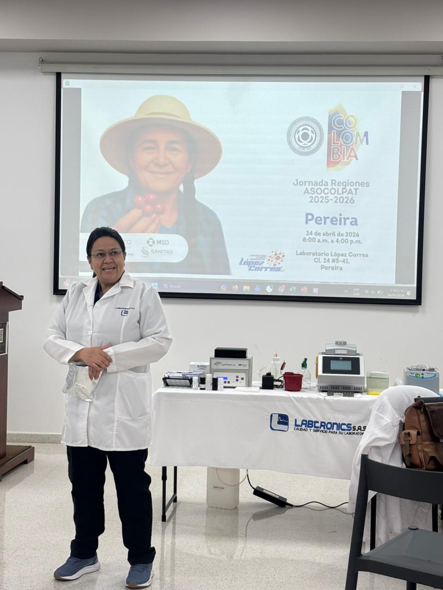 asocolpat's tweet photo. ¡Increíble evento en Pereira gracias a Laboratorios Lopez Correa! 🎉
Su apoyo hizo posible una experiencia inolvidable en Regiones ASOCOLPAT. 🙌 
#RegionesASOCOLPAT #InnovaciónEnAcción https://t.co/ZFMO70gNwx