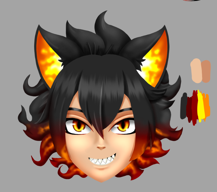 Firewolf4426's tweet photo. Probando nuevas formas de pintar :3 https://t.co/HOW8ULNLiD
