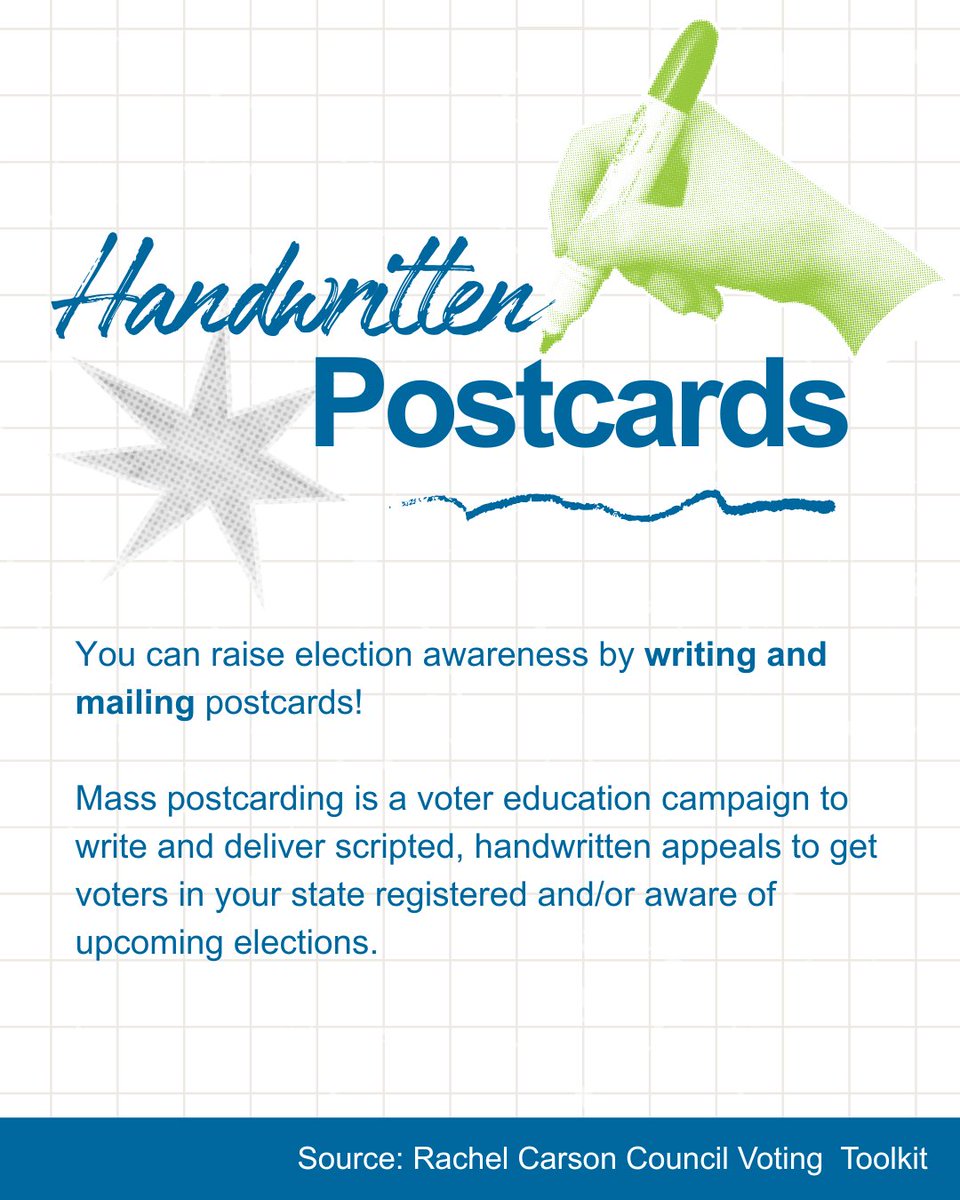 RachelCarsonDC's tweet photo. 2026 is the year we all vote. Do you want to help increase voter participation in your community?

Here are three ways you can make a difference.

Find more information: https://t.co/RP2YapJRSb 

#VoteReady #CivicEngagement #RCCVotes https://t.co/3W7Etf9p32
