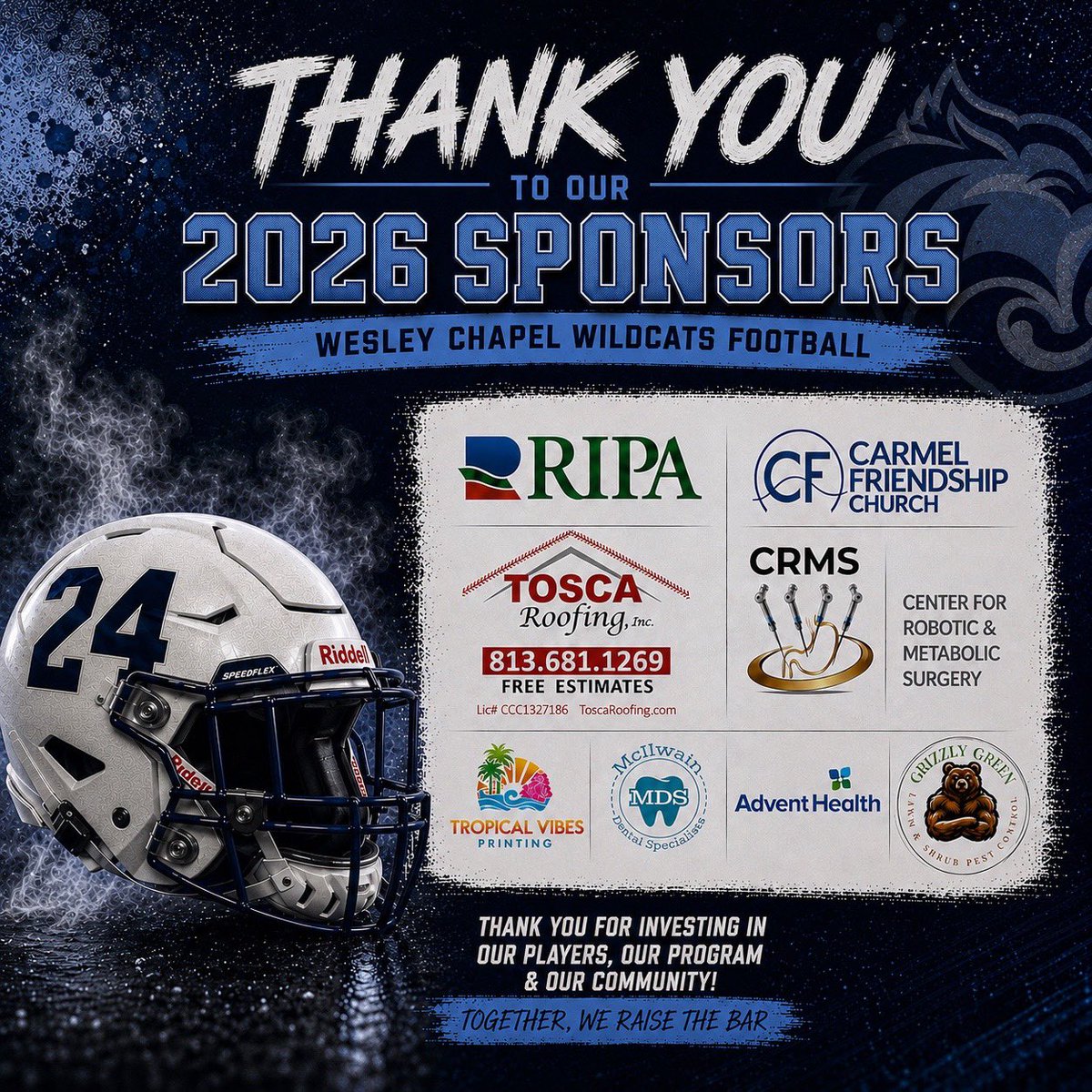 Wesley Chapel Wildcats Football tweet media