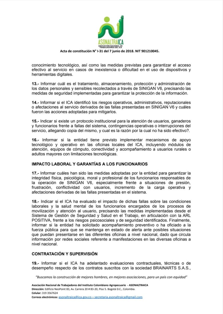 ASONALTRAICA-ICA tweet media