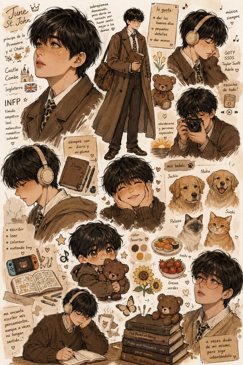With melancholy, Prince June. (AU) tweet media