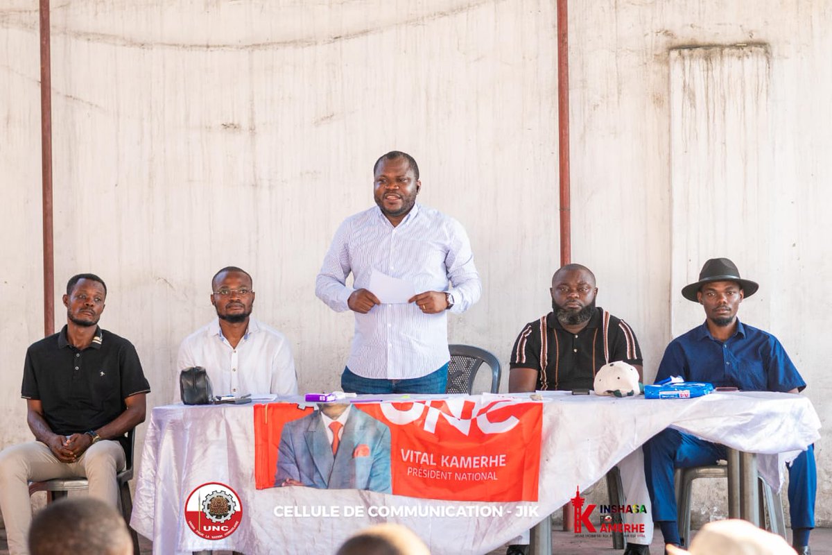 kepologue's tweet photo. la JIK, sous la conduite de son Prés @JolMongu2, a tenu sa réunion hebdomadaire au siège du parti. A son agenda s'inscrit la tournée des districts de la ville visant à redynamiser le parti à la base et à renforcer davantage le rayonnement du parti cher au PN @VitalKamerhe1 . https://t.co/Z5EKp8VuX9