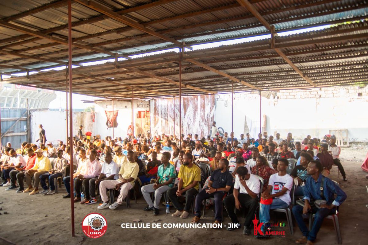 kepologue's tweet photo. la JIK, sous la conduite de son Prés @JolMongu2, a tenu sa réunion hebdomadaire au siège du parti. A son agenda s'inscrit la tournée des districts de la ville visant à redynamiser le parti à la base et à renforcer davantage le rayonnement du parti cher au PN @VitalKamerhe1 . https://t.co/Z5EKp8VuX9