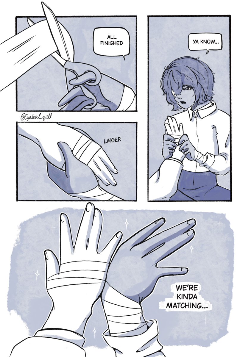cynical_quill's tweet photo. Matching hands (1/2) #skk #soukoku #bsd https://t.co/kkPMNVs5DK