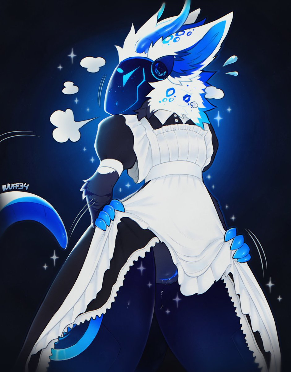 wuff34's tweet photo. skeb-style comm for KyanionP 🌌💙 https://t.co/lihWpIsNcv