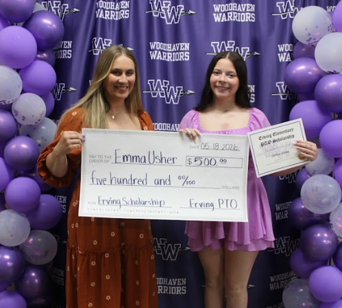 WoodhavenHigh's tweet photo. Several more pictures from the WHS Honors Night.  Another great day to be a Warrior! https://t.co/Cfkf1sGLig