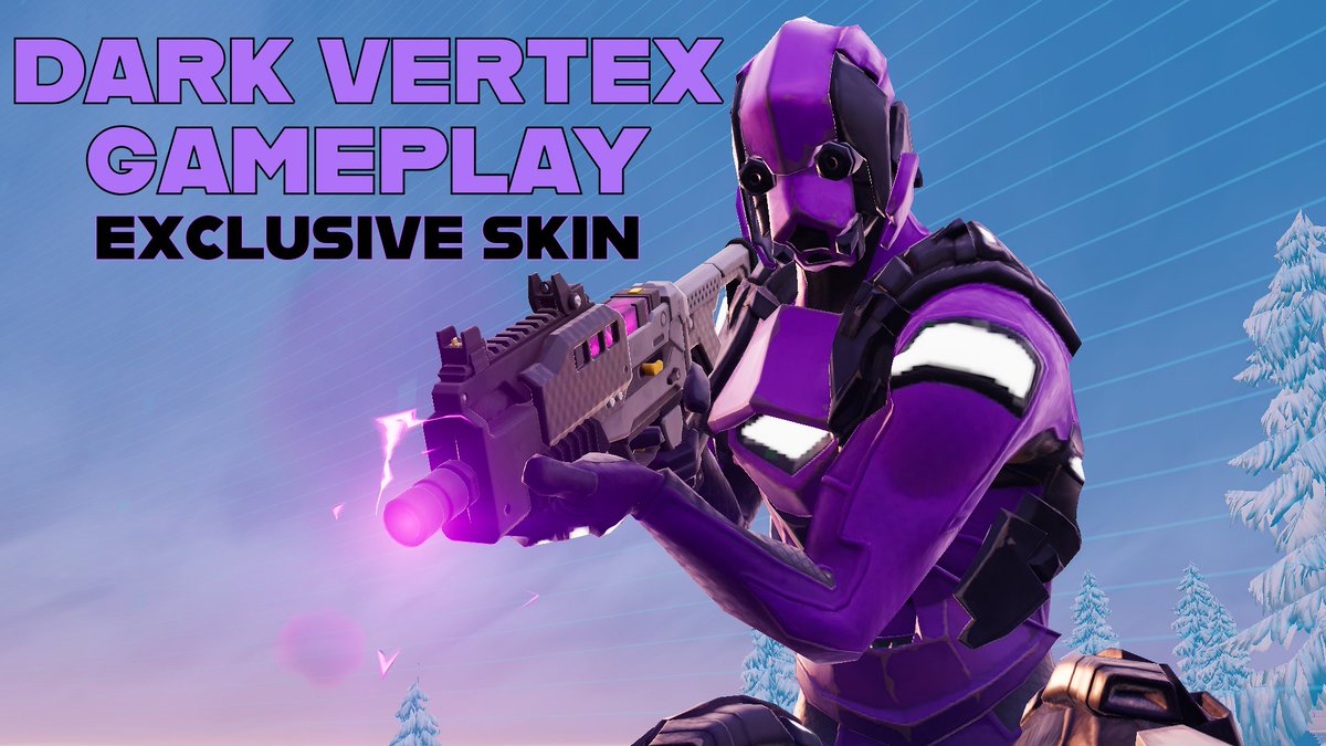 ngreco600's tweet photo. EXCLUSIVE SKIN "DARK VERTEX" Victory Royale Gameplay in Fortnite!
Watch here--> https://t.co/ZTHHP1ykFb
#Fortnite #DarkVertex #Xbox #FortniteC7S2 #FortniteNews #Fortography #fortniteclips #ExclusiveSkin https://t.co/h3kgCOrjIX