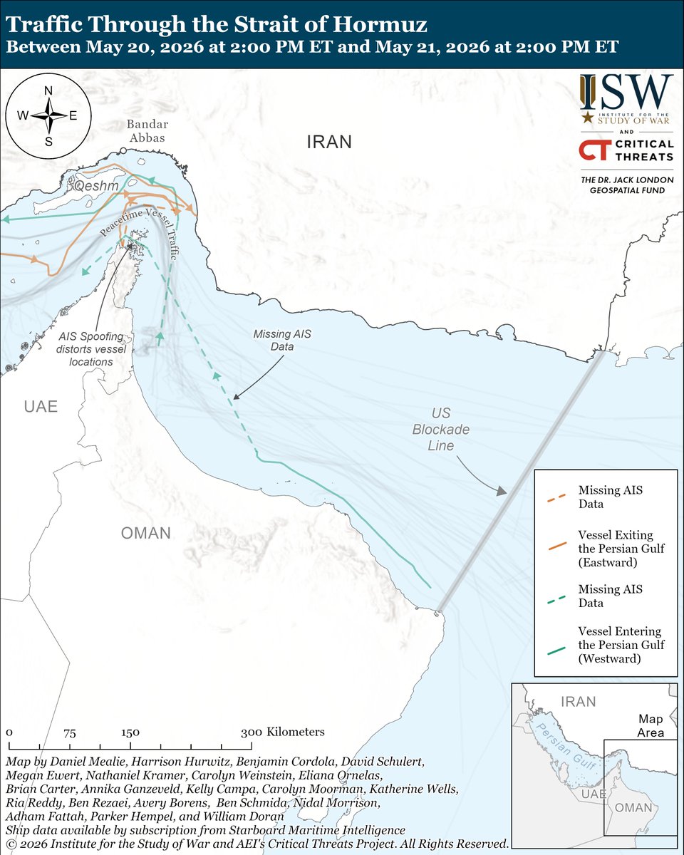 Institute for the Study of War tweet media
