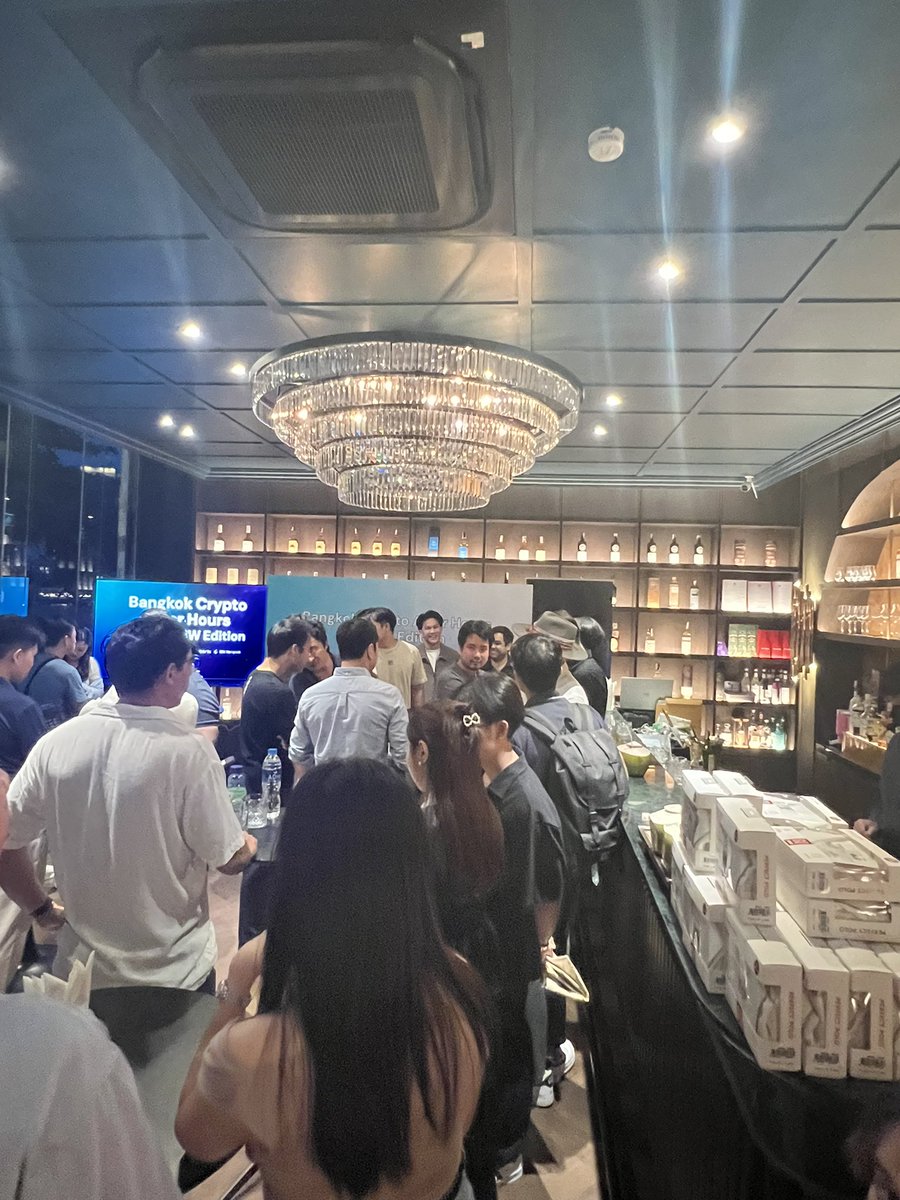 SrpSutach's tweet photo. Thank you for having me in the wonderful event.

When the world change business change. 

#crypto  #SEABW2026 #RWA https://t.co/ETg1Cf5a6i