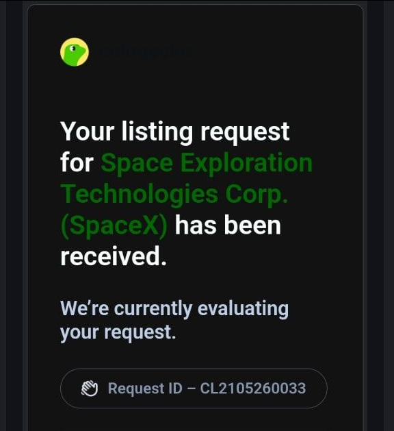 Space Exploration Technologies Corp(SpaceX) Parody tweet media