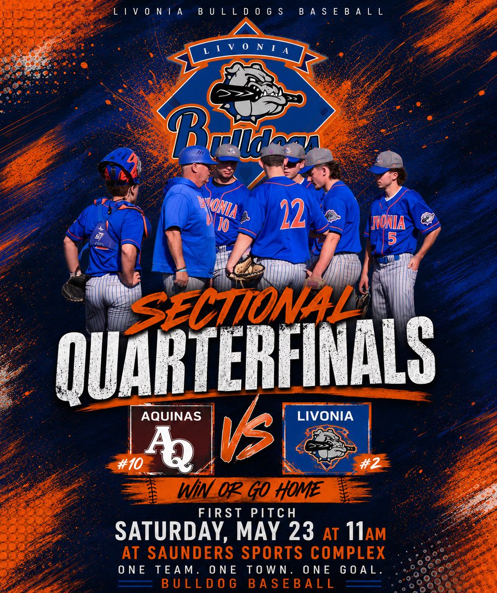 DawgsBaseball13's tweet photo. Game is set for Saturday. 💙🧡@PickinSplinters https://t.co/2lbJ2c6t1f