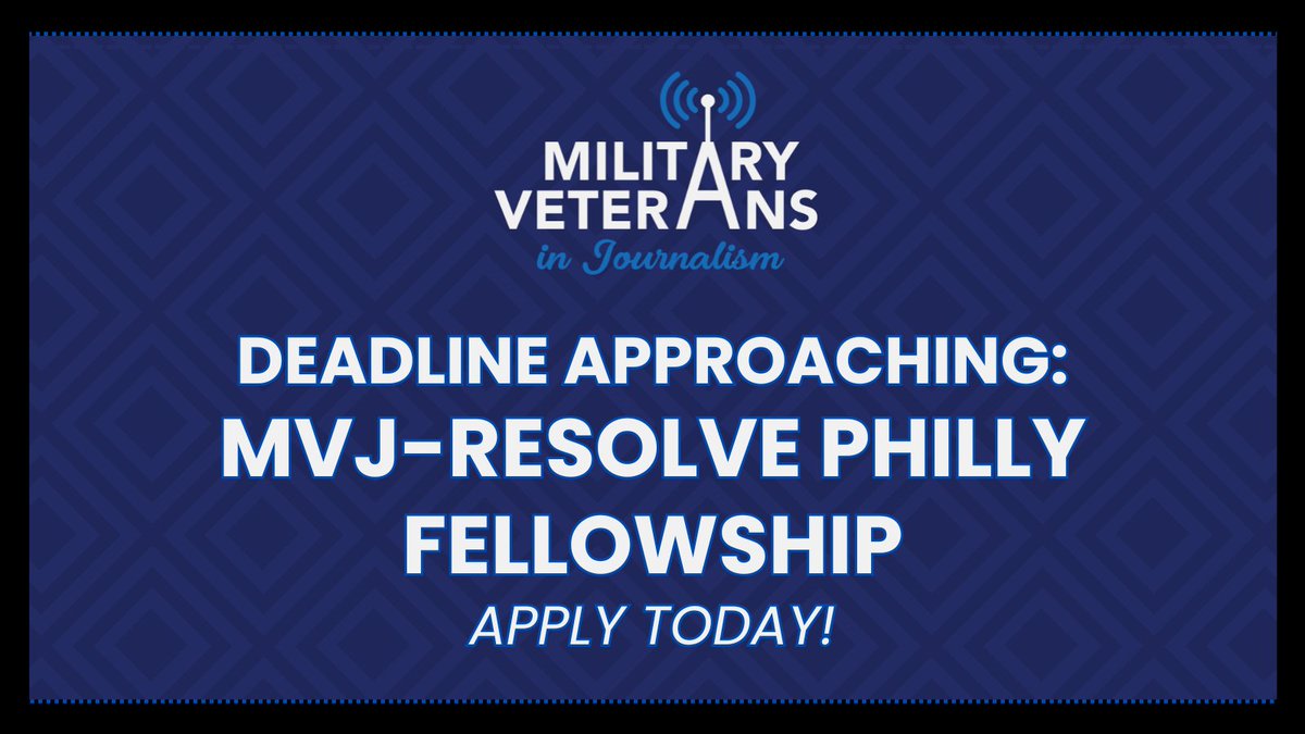Military Veterans in Journalism tweet media