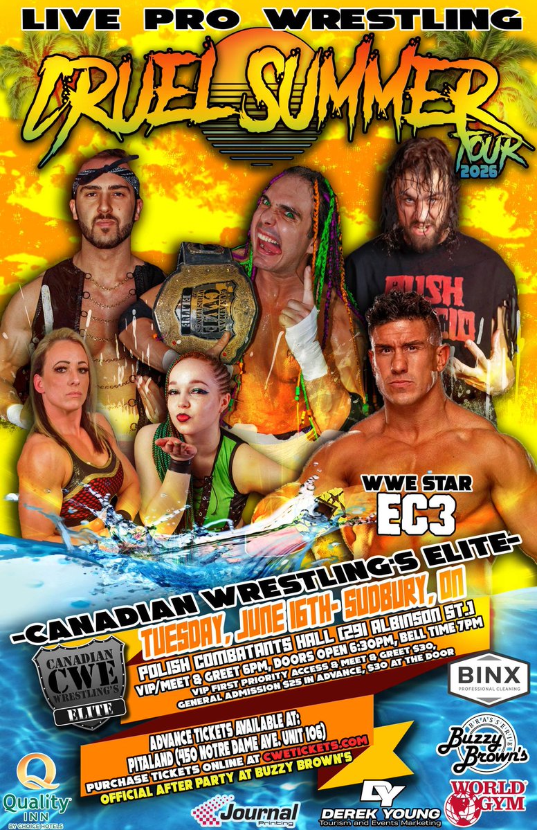 Canadian Wrestling's Elite tweet media