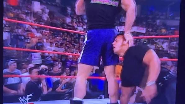 BillyGunnFact's tweet photo. "PLEASE BILLY GUNN, I'LL DO ANYTHING! I'LL FUCKING SUCK YOUR DICK! YOU WANT ME TO EAT YOUR SHIT? I'LL EAT YOUR FUCKING SHIT AT THE SMACKDOWN HOTEL!"- The Rock. https://t.co/r52tTngn1C