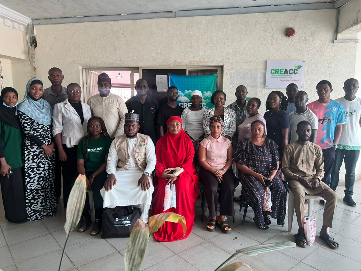 MGKFoundation's tweet photo. MGK Foundation, in collaboration with @creaccng, hosted a climate awareness session in Abuja highlighting the realities of climate change and opportunities within the climate space.
#MGKFoundation #ClimateAction #Sustainability #Nigeria https://t.co/RMWqwT4fLA