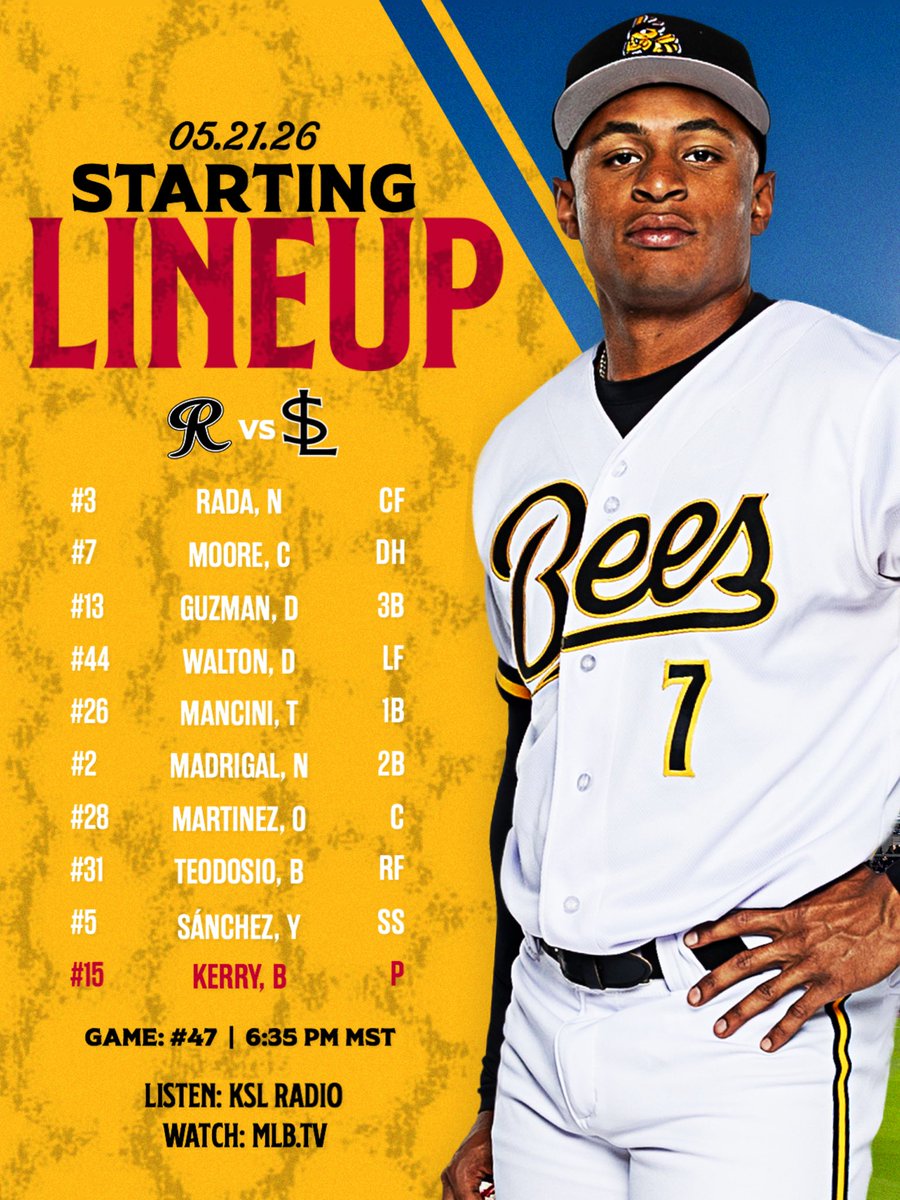 Salt Lake Bees tweet media