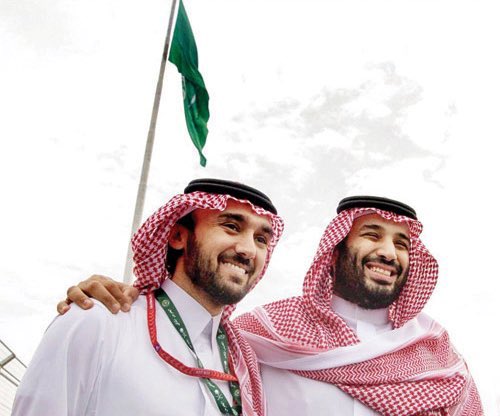 NO56Fy's tweet photo. شكرًا لسيدي ولي العهد الأمير محمد بن سلمان، الذي قاد برؤيته الطموحة مرحلة تاريخية جعلت من المملكة العربية السعودية مركزًا عالميًا في مختلف المجالات، وفي مقدمتها المجال الرياضي .. شكرا وزير الرياضة موسم رياضي نال اصداء عالمية وعقبال الظهور المشرف بالمونديال https://t.co/WyGhd4I73g