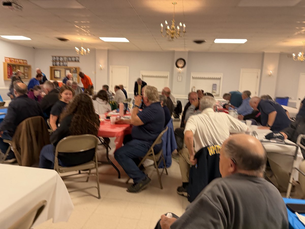 MFPYoung's tweet photo. In Woodsboro at Frederick County Volunteer Fire &amp; Rescue Association Meeting. Thank you to all our volunteers! https://t.co/cluEXfOWjN
