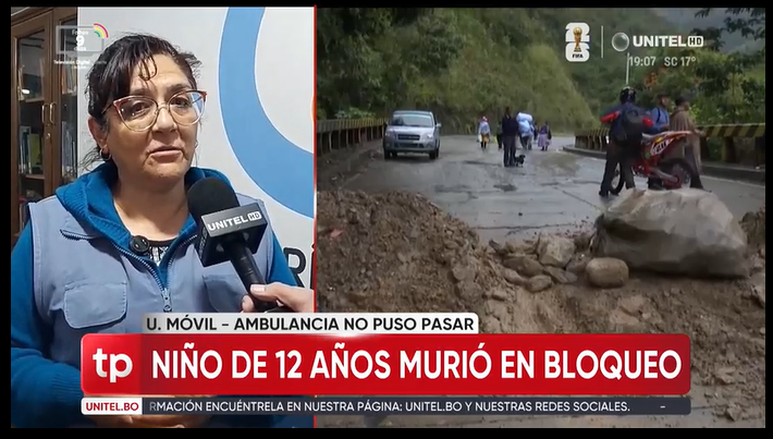 Solecita_2's tweet photo. Falleció un menor de 12 años porque no le dieron paso a la ambulancia en un punto de bloqueo. 
El bloqueo de carreteras debe ser considerado un crímen de lesa humanidad, no un medio de protesta. https://t.co/SRRg8K8erZ