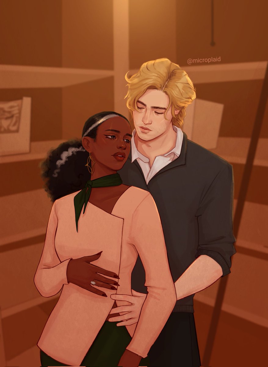 rosegoldreader's tweet photo. "Then I realize...that the moment he pulled me into this closet, heโd touched me...I hesitateโthen take a chance. Lean back against his chest. Fold deeper into his arms" ๐โ๏ธ๐
Bree and nick art by microplaid (ig)
Characters belong to @tracydeonn
#breenick #oathbound #Legendborn https://t.co/RU5Es5B5G4