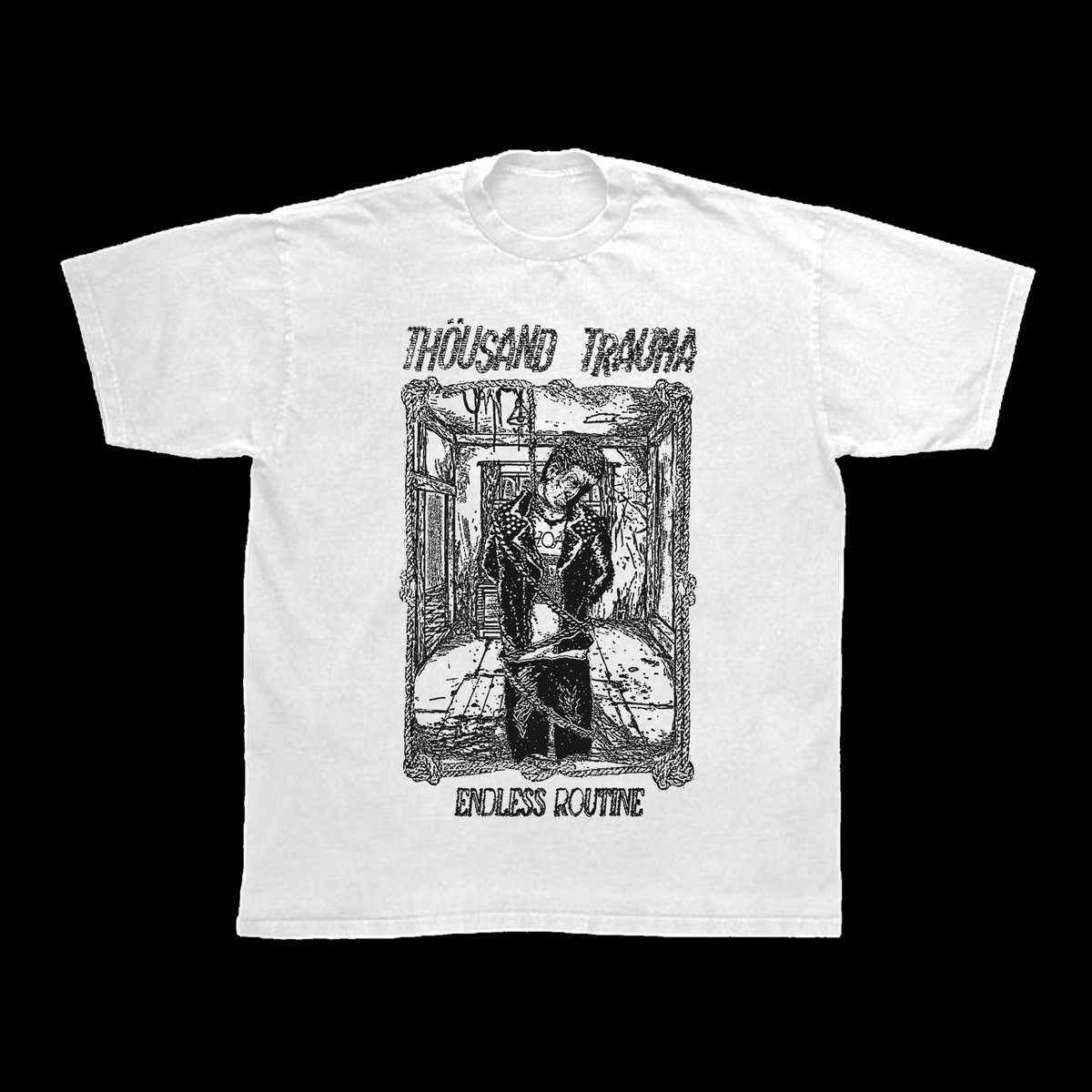 slowburnrecs's tweet photo. PRE-ORDER NOW

THÖUSAND TRAUMA - ENDLESS ROUTINE

Printed on Heavy Cotton with HQ Plastisol ink
Available size S M L XL XXL XXXL
IDR: 165.000 (Exclude shipping)
Worldwide shipping available

Artwork design by @deadstopp 

Pre-order open until June 6th, 2026
How to order by DM https://t.co/QByTOf6UPf