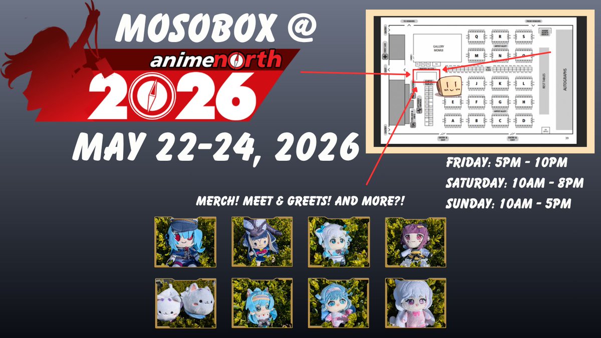 MosoBox ➡ Anime North Industry tweet media