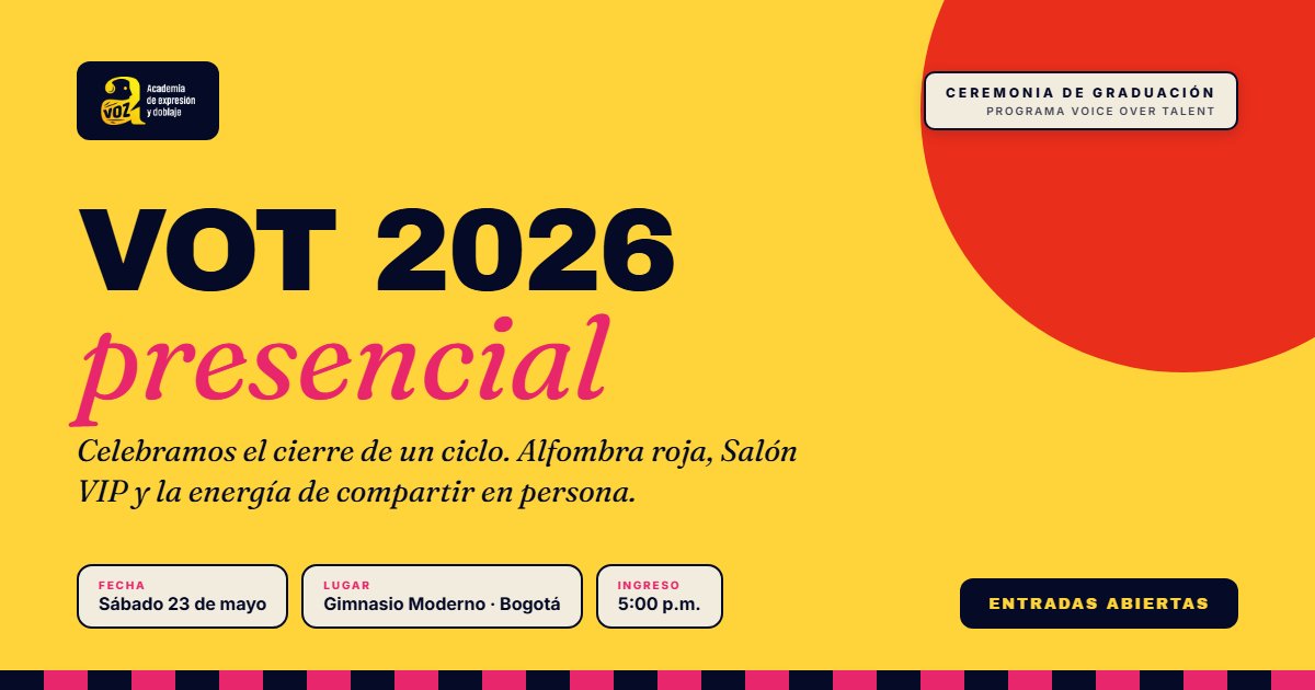 A Voz | Academia de expresión y doblaje tweet media