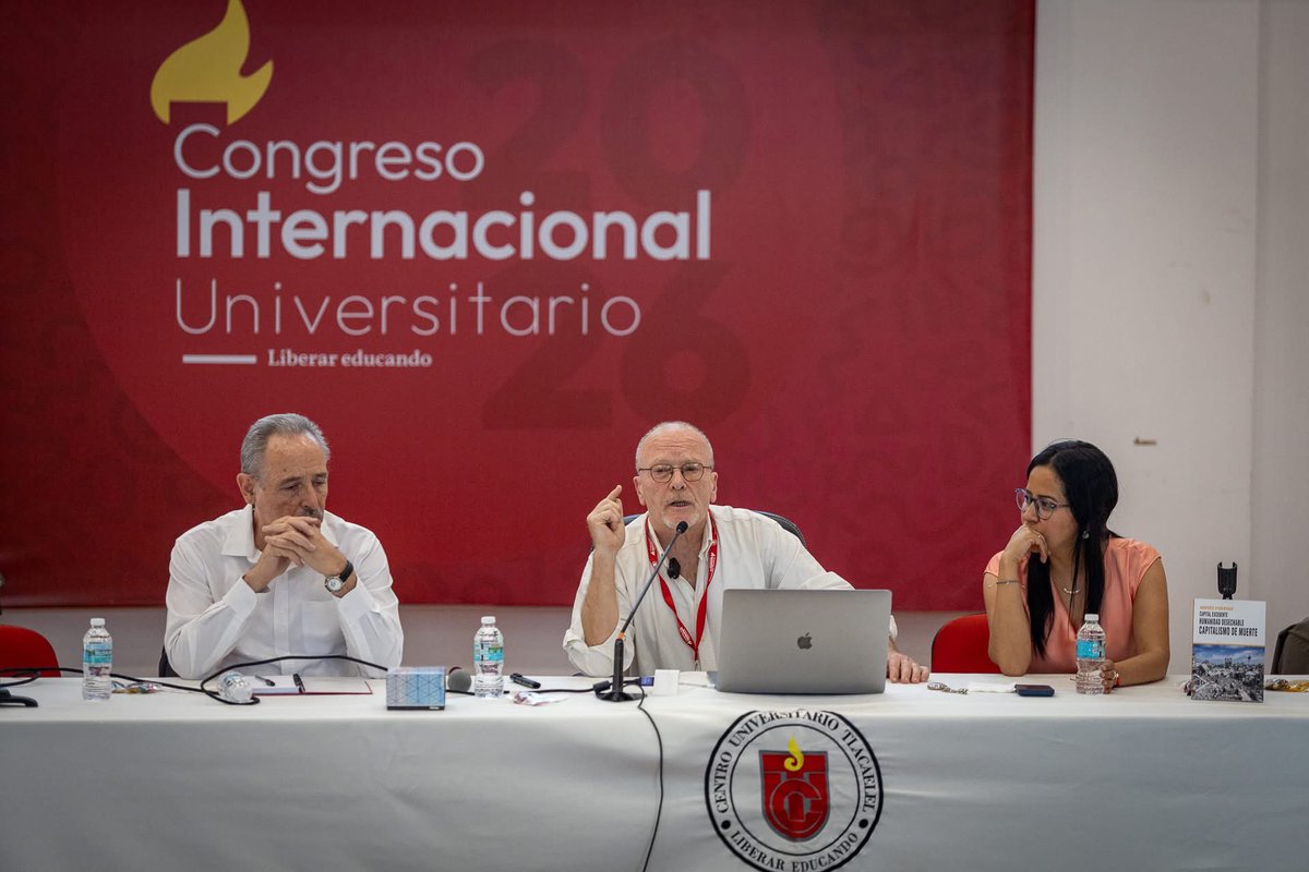 javierk_'s tweet photo. El #CongresoInternacionalCUT se celebró en las instalaciones del Centro Universitario Tlacaélel, en el Centro de Convenciones "Ágora" — espacio diseñado para albergar conferencias magistrales y actividades académicas de alto nivel durante los tres días del evento. https://t.co/xH2KKVoBIq