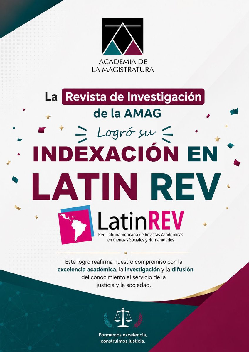Academia de la Magistratura tweet media
