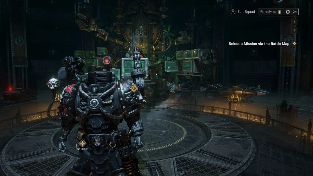 SharrowJtodd's tweet photo. SM2 devs really do stick to the lore, even for the minor factions like the Iron Hands. https://t.co/8mBOdjtboD