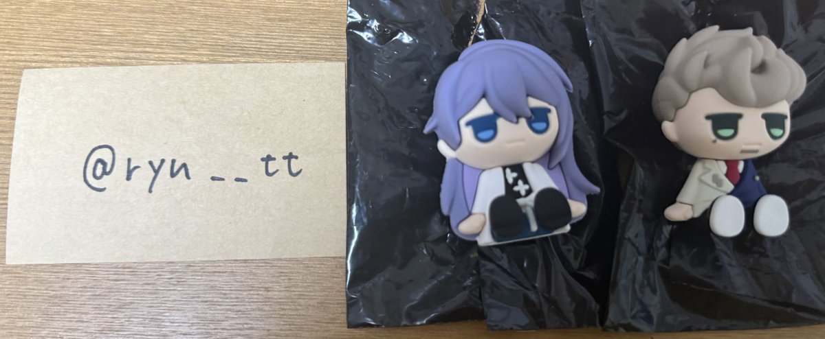 ryn__tt's tweet photo. 【交換・譲渡】ヒプノシスマイク ヒプマイ ダイソー ちょこラバ じとっと JITOT ラバーフィギュア

譲）寂雷 獄

求）簓 帝統 or 定価(+送料)

郵送でのお取引
検索からも気軽にお声掛けください。よろしくお願いいたします。 https://t.co/OBi1hm6vem