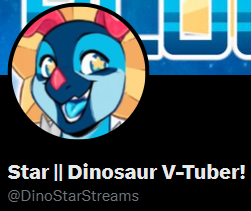 Star || Dinosaur V-Tuber! tweet media