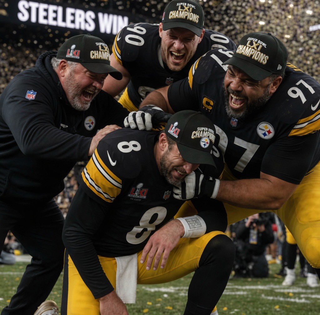 BaddestBearJew's tweet photo. I truly pray for No. 7 every single day. 

This is all I and we want. 

This is the proper send off AR8 deserves. 

I’m crying enough tears to flood the beautiful city of Pittsburgh thinking about it. 

Manifesting. https://t.co/O60WY8Gycf