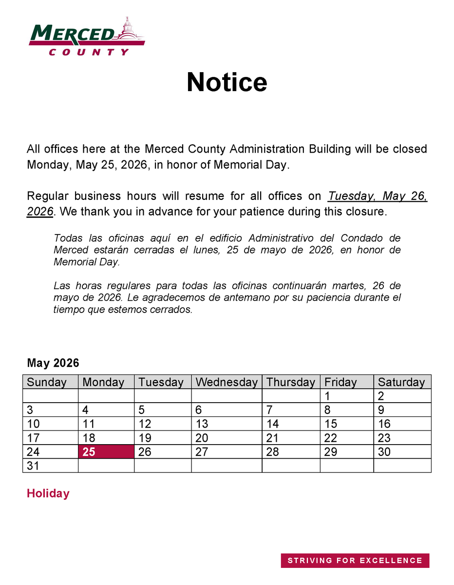 Merced County tweet media