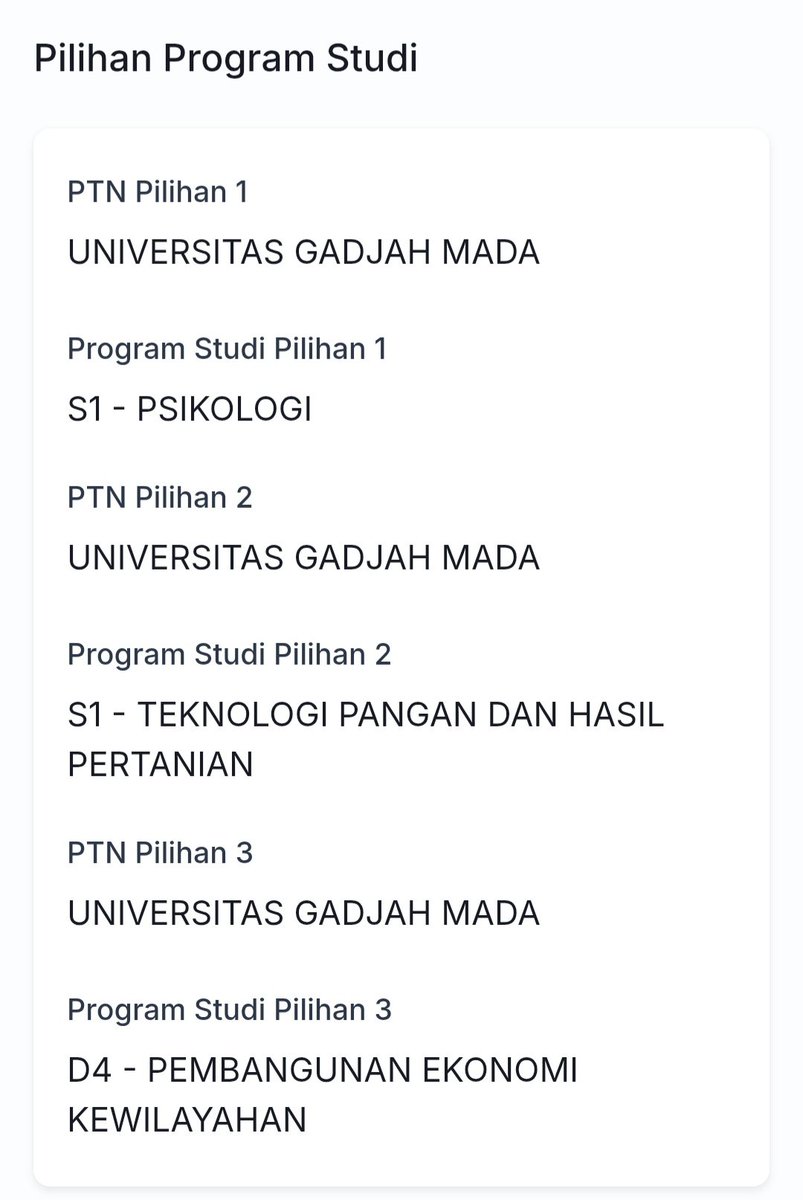 Arish²⁶🦖🦖 LOLOS PSIKO UGM tweet media